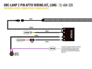Triple-R Light 1l-40a-320 Light Bar Wiring Harness||1l-40a-320_1.Jpg||86||trp1l40a320||1251001