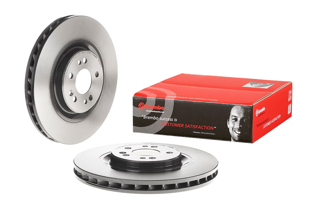 Product of Brembo 09760611C02 Vented 1 Piece Brake Rotor 