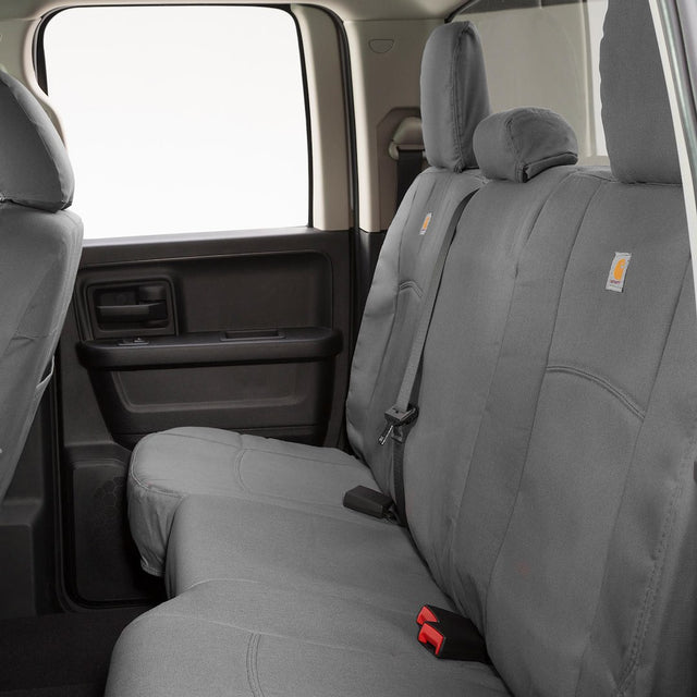 Product of Covercraft GTT1091CAGY Carhartt® PrecisionFit® Carhartt Gravel Duck Weave Fabric Seat Cover 