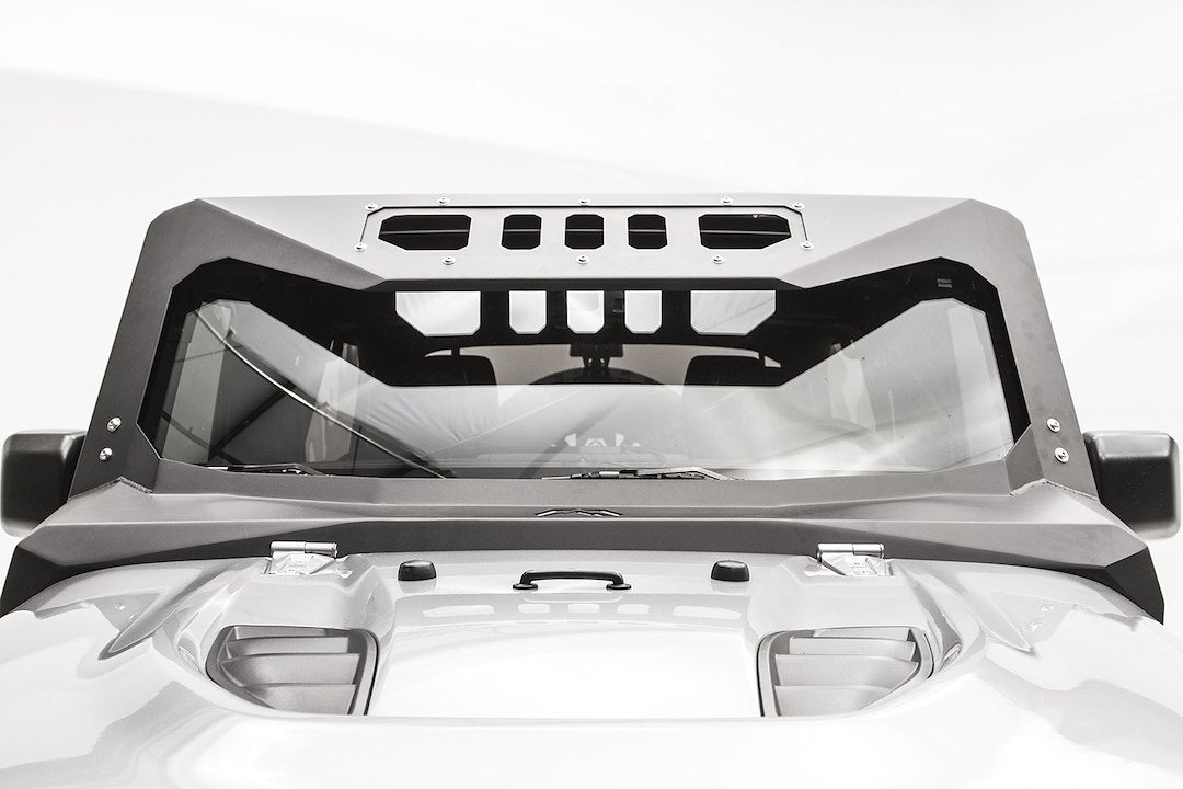 Product of Fab Fours JK3020-1 Steel Yes Windshield Frame Cover 