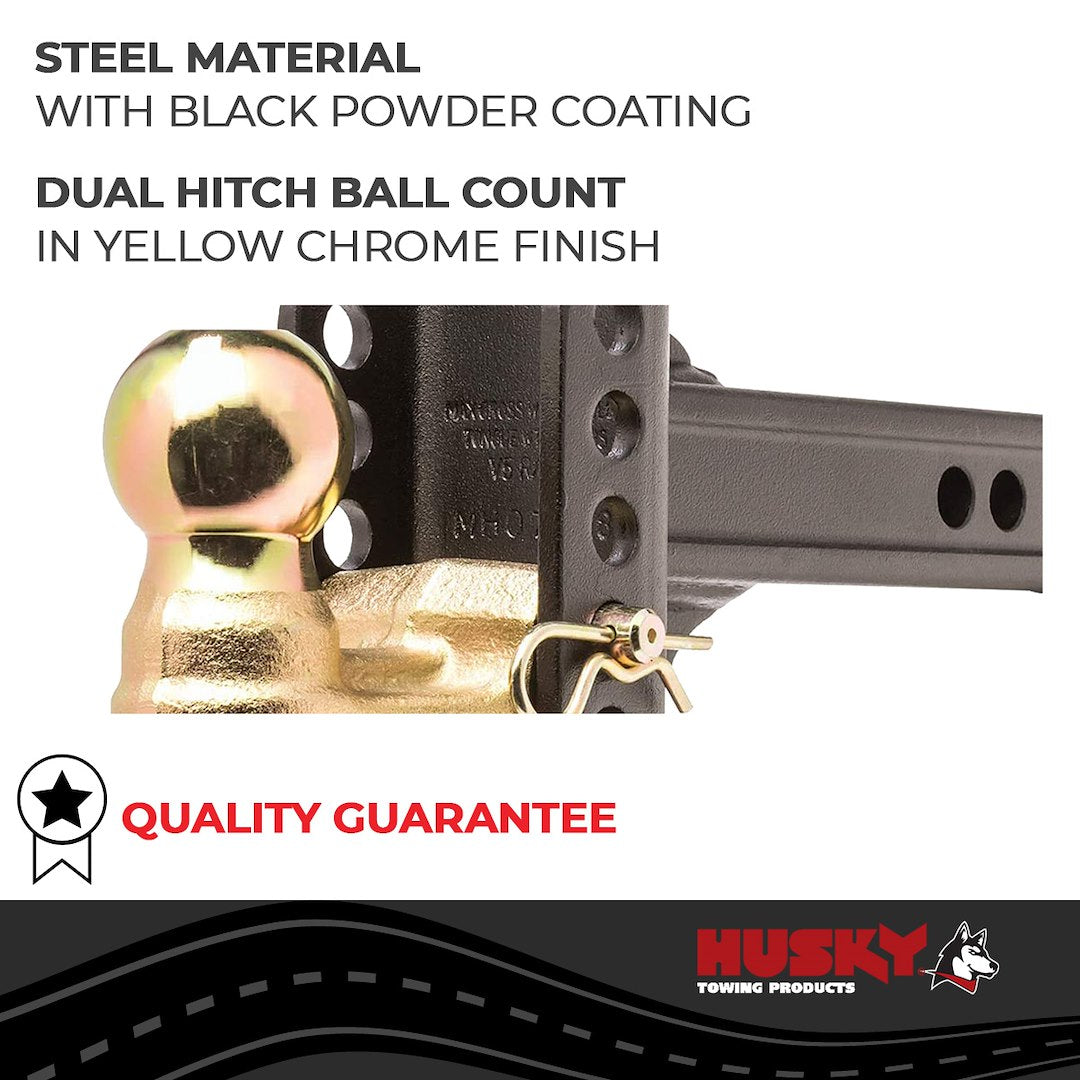 Product of Husky Towing 33104 2 Inch Receiver Trailer Hitch Ball Mount 