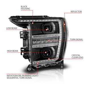 Product of Anzo Usa 111594l Headlight Assembly