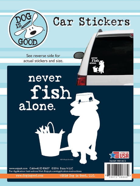 Enjoy It 19014cs Decal||never Fish Alone.Jpg||85||e7g19014cs||1583244