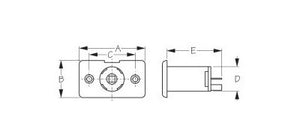 Sea Dog 426113-1 Power Port Socket||426113-1_1.Jpg||86||sdg4261131||1183679