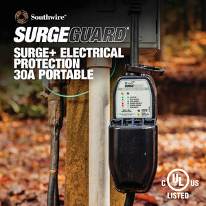 Product of SouthWire Corp. 44380 120 Volt 30 Amp Surge Protector 