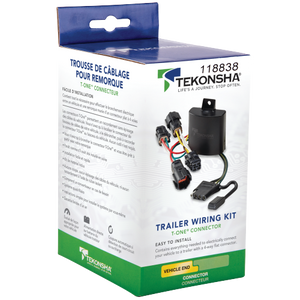 Product of Tekonsha 118838 Vehicle End 4-Way Flat Trailer Wiring Connector 