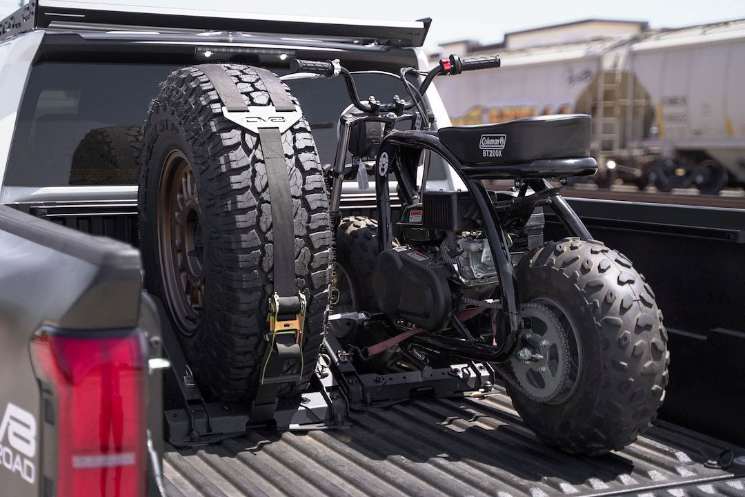 Dv8 Offroad Unbm-01 Spare Tire Carrier||truck-Bed-Universal-Tire-Carrier-_-Accessory-Mount-Installed-11.Jpg||95||dv8unbm01||1629555