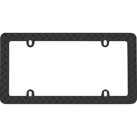 Cruiser 30850 License Plate Frame||30850_Main-Diamond-Plate_Black-Outpack.Jpg||85||c3430850||1008832