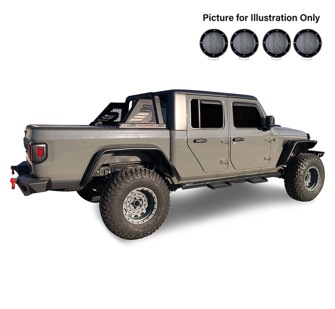 Black Horse Offroad Ar2-09b-Plfb Truck Bed Bar||ar2-09b-Plfb_11.Jpg||87||blkar209bplfb||920422
