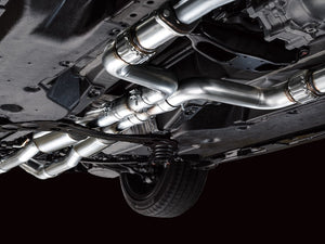 Product of AWE Tuning 3020-33400 Track Edition Cat-Back System Dual Exhaust System Kit 