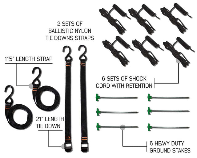 Overland Vehicle Systems 18189909 Awning - Roof Rack Kit Component||18189909_2.Jpg||85||ovs18189909||983828