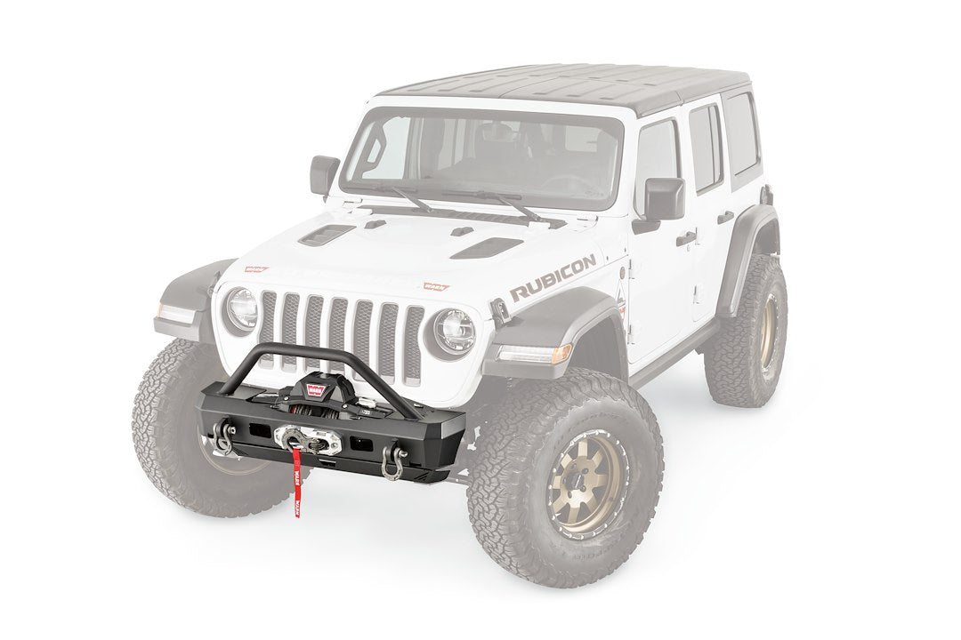Product of Warn 101330 Elite Series Steel Powder Coated Bumper 