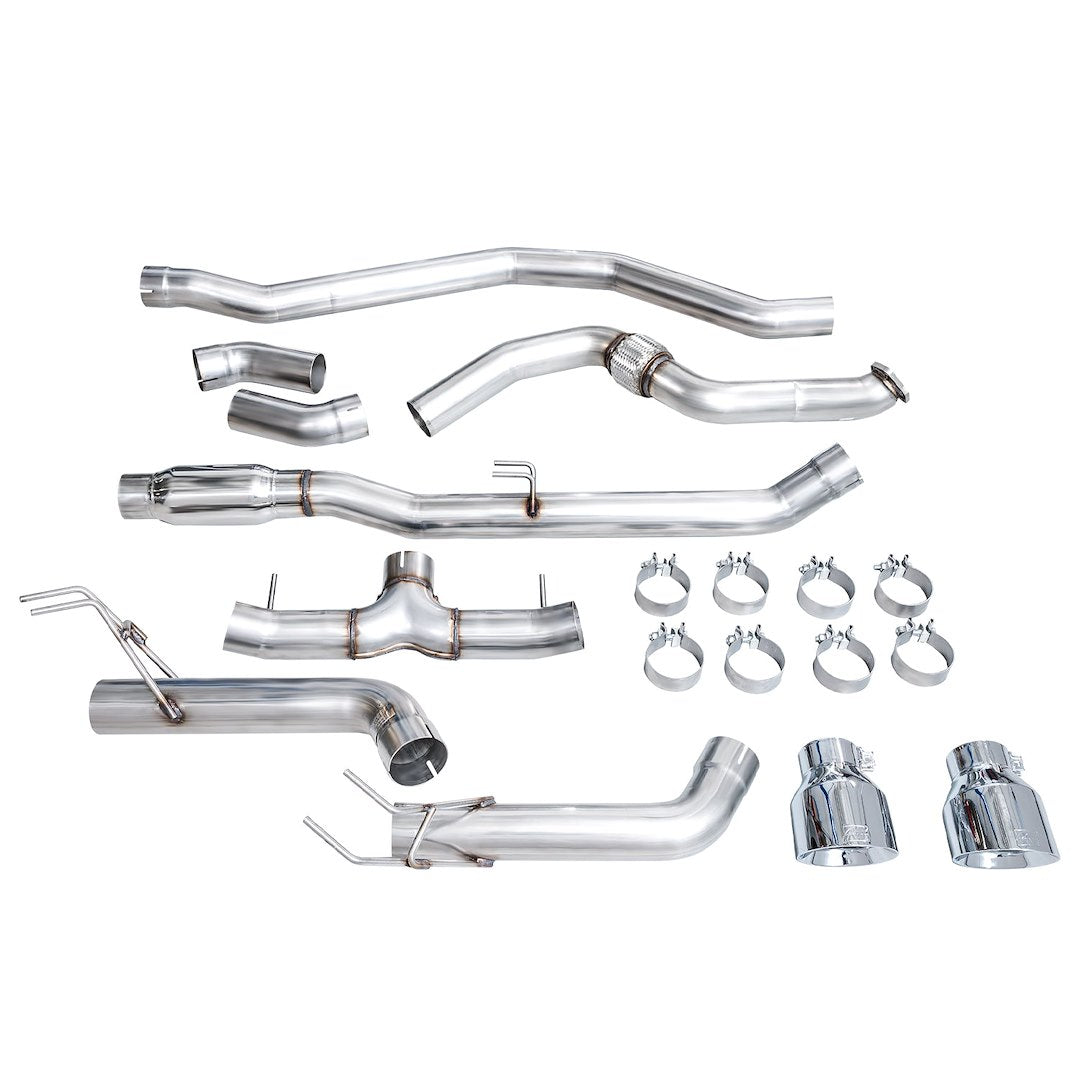 Product of AWE Tuning 3020-32331 Track Edition Cat-Back System Single Exhaust System Kit 