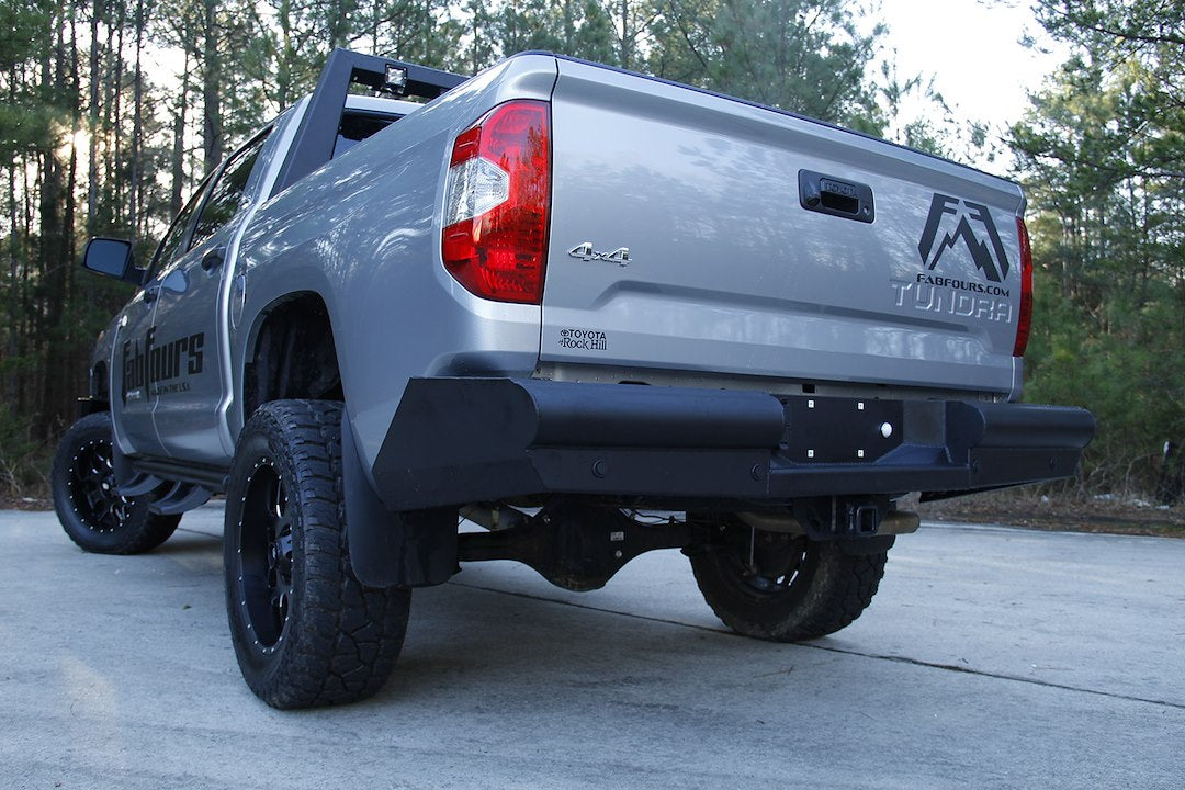Product of Fab Fours TT14-U2850-1 Black Steel Elite Steel Matte Powder Coated Bumper 