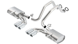 Product of Borla 140428 ATAK ® Series Cat Back System Dual Exhaust System Kit 
