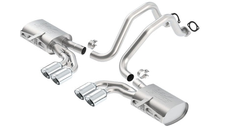Product of Borla 140428 ATAK ® Series Cat Back System Dual Exhaust System Kit 