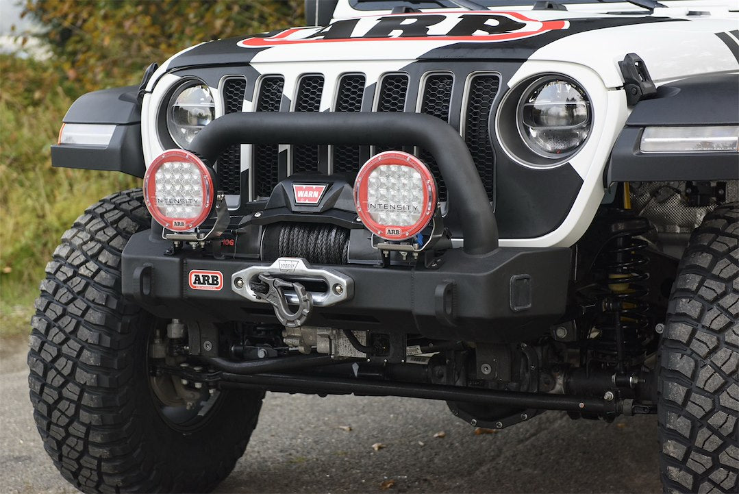 Product of ARB 3450450 Stubby Bar Steel Powder Coated Bumper 