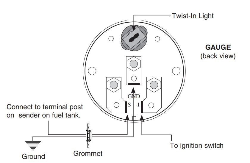 Product of Autometer 3391 Gauge Voltmeter