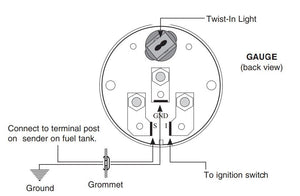 Product of Autometer 3391 Gauge Voltmeter