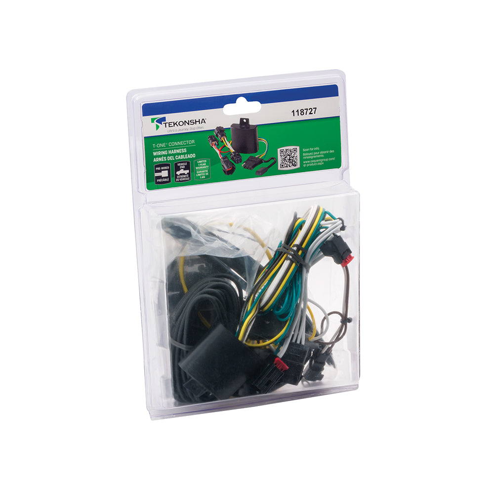 Product of Tekonsha 118727 Vehicle End 4 Flat Trailer Wiring Connector 
