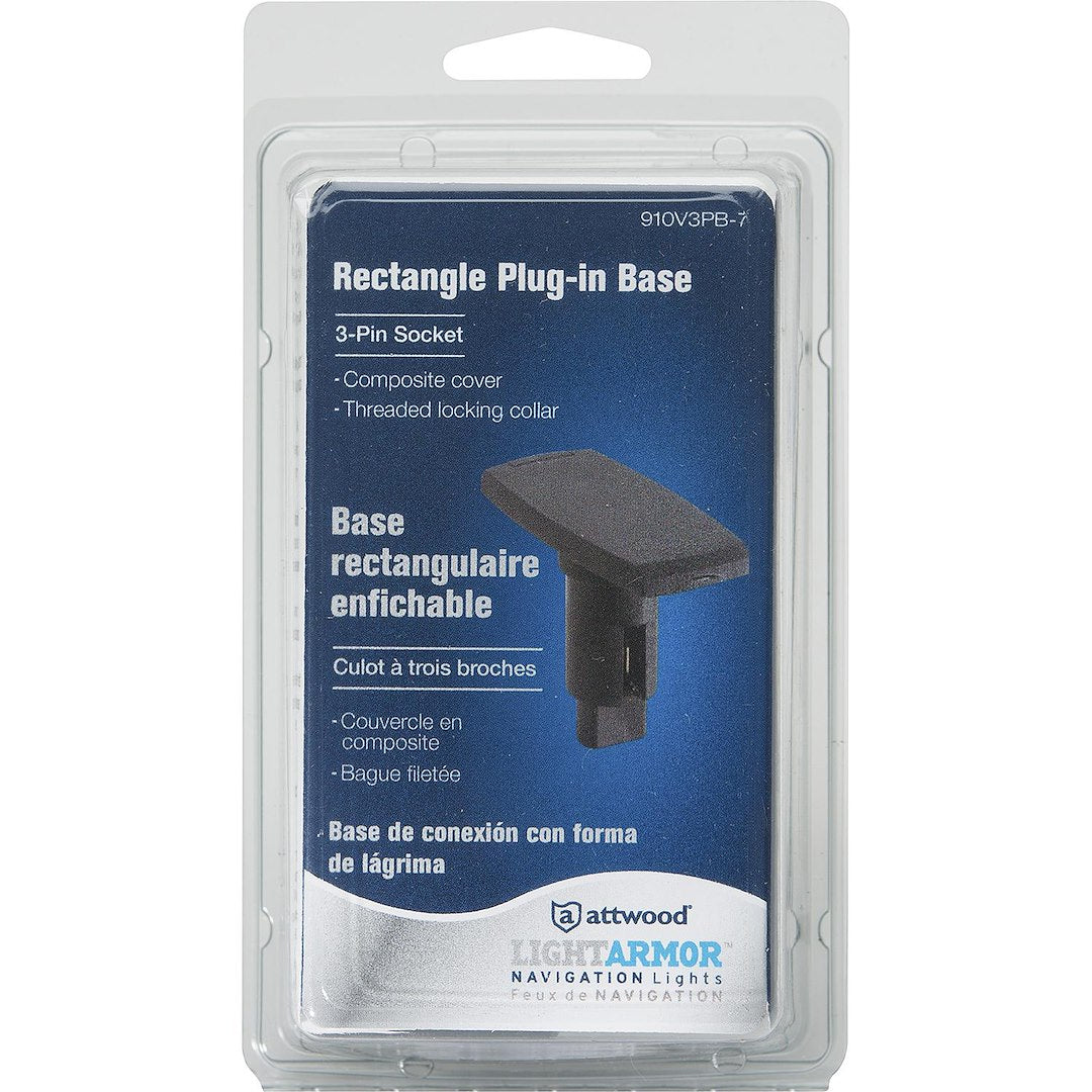 Attwood Marine 910v3pb-7 Navigation Light Pole Base||910v3pb-7_Pkg.Jpeg||92||a7j910v3pb7||1246982