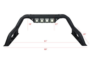 Product of Armordillo 7163072 Tubular Powder Coated Steel Truck Bed Bar 