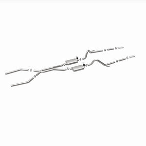 Product of Magnaflow Performance 15815 Exhaust System Kit Cat-Back System Dual Exhaust System Kit 