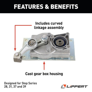 Product of Lippert Components 379161 Entry Step Gear