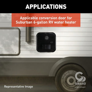 Product of Lippert Components 2gwhdb Water Heater Access Door
