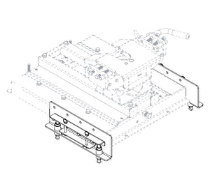 Product of Demco RV 6004 Bolt-On Fifth Wheel Trailer Hitch Mount Kit 
