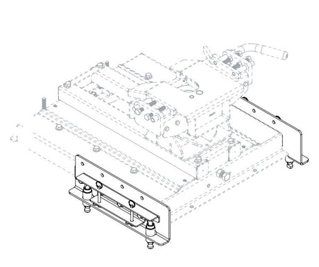 Product of Demco RV 6004 Bolt-On Fifth Wheel Trailer Hitch Mount Kit 