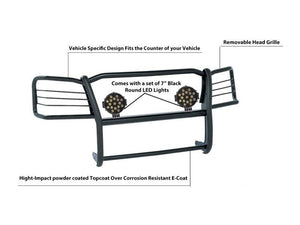Black Horse Offroad 17gt25ma-Plb Grille Guard||17gt25ma-Plb_8.Jpeg||92||blk7gt25maplb||2237717