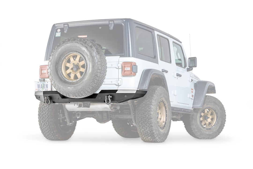 Product of Warn 102410 Elite Series Steel Powder Coated Bumper 