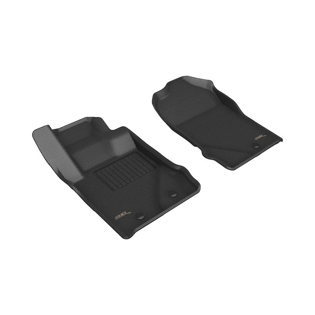 Product of 3D Mats KAGU L1FR14911509 Black Thermoplastic Rubber Of Carbon Fiber Texture Floor Liner 