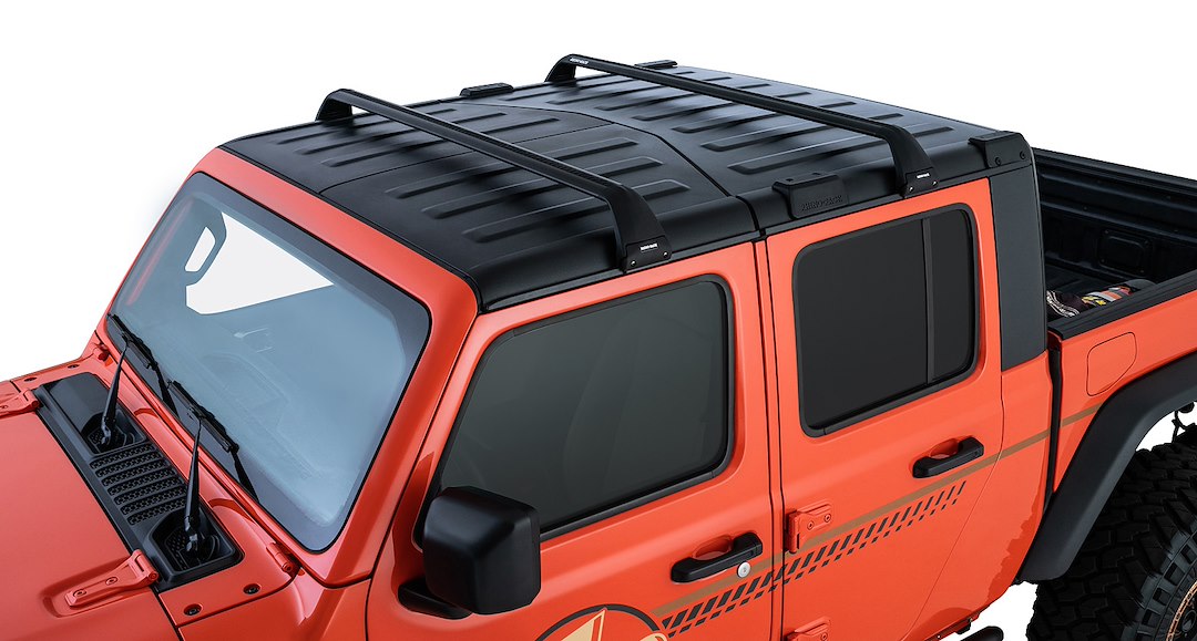 Product of Rhino-Rack USA SG59 50 Inch Front Bar/ 50.8 Inch Rear Bar Black Roof Rack Cross Bar - Set Of 2 