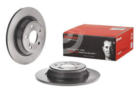 Product of Brembo 08972911C02 Solid 1 Piece Brake Rotor 