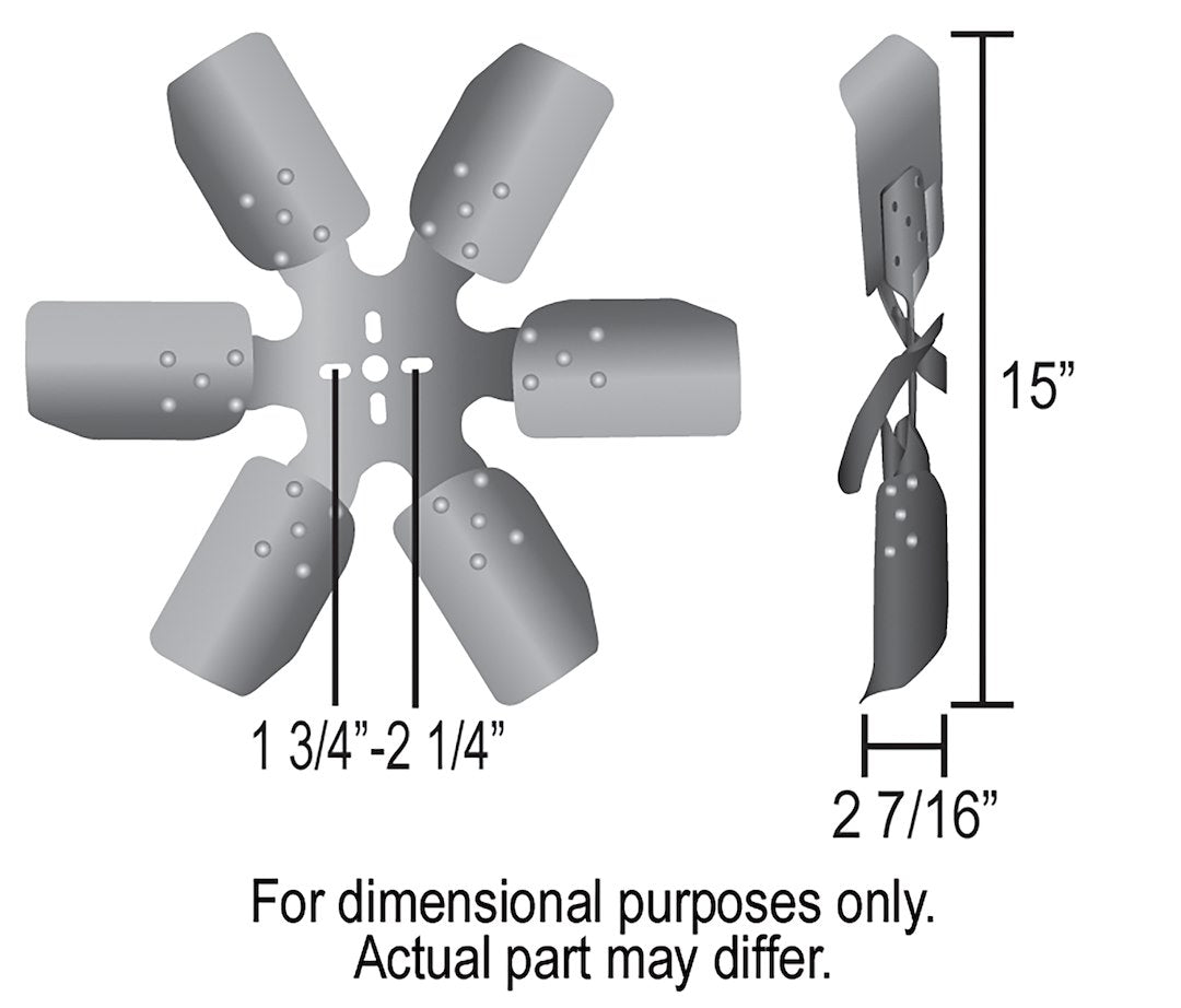 Product of Derale 17315 Cooling Fan