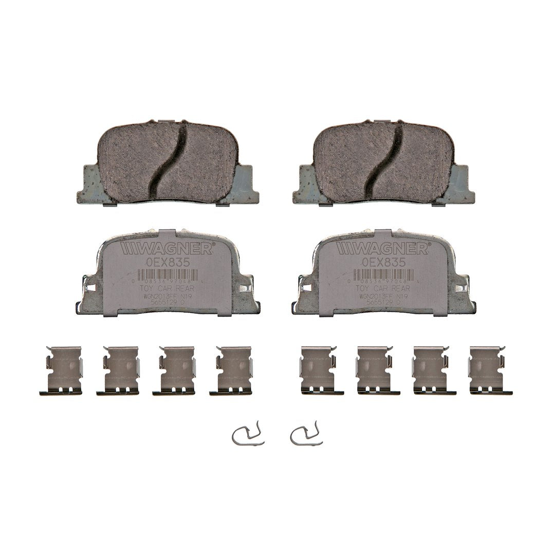 Wagner Brakes Oex835 Brake Pad||oex835.Jpg||85||w66oex835||2222369