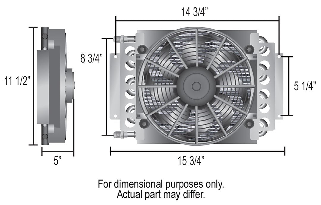 Product of Derale 15900 Fluid Cooler