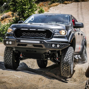 Product of Westin Automotive 58-41085 Pro-Mod Steel Textured Electro Coated Bumper 