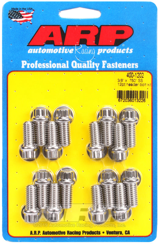 Arp Auto Racing 400-1202 Exhaust Header Bolt||400-1202.Jpg||85||a144001202||1302063
