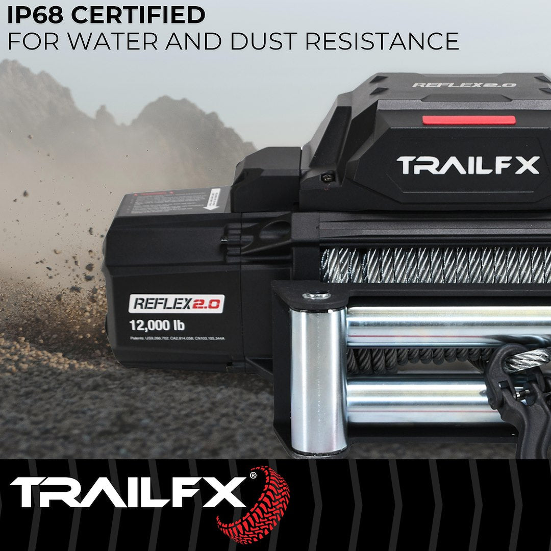 Product of TrailFX WR295B 9500 Pound Vehicle Recovery Winch 