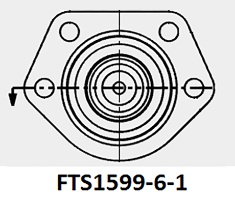 Fabtech Motorsports Fts1599-6-1 Ball Joint||fts1599-6-1_1.Png||86||f37fts159961||1517310