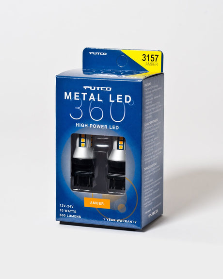 Product of Putco 343157a-360 Brake Light Bulb - Led