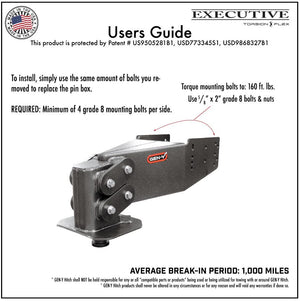 Gen-Y Hitch Gh-8060 Fifth Wheel Trailer Hitch Pin Box||gh-8060_5.Jpg||90||gyhgh8060||1557193