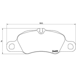 Brembo P65019 Brake Pad||p65019_Drw.Jpg||88||brmp65019||1753914