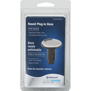 Attwood Marine 910r3b-7 Navigation Light Pole Base||910r3b-7_Pkg.Jpeg||92||a7j910r3b7||997752
