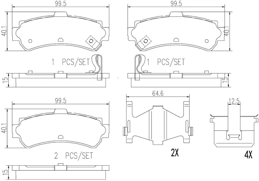 Brembo P56035n Brake Pad||p56035n_R.Jpg||86||brmp56035n||2091732
