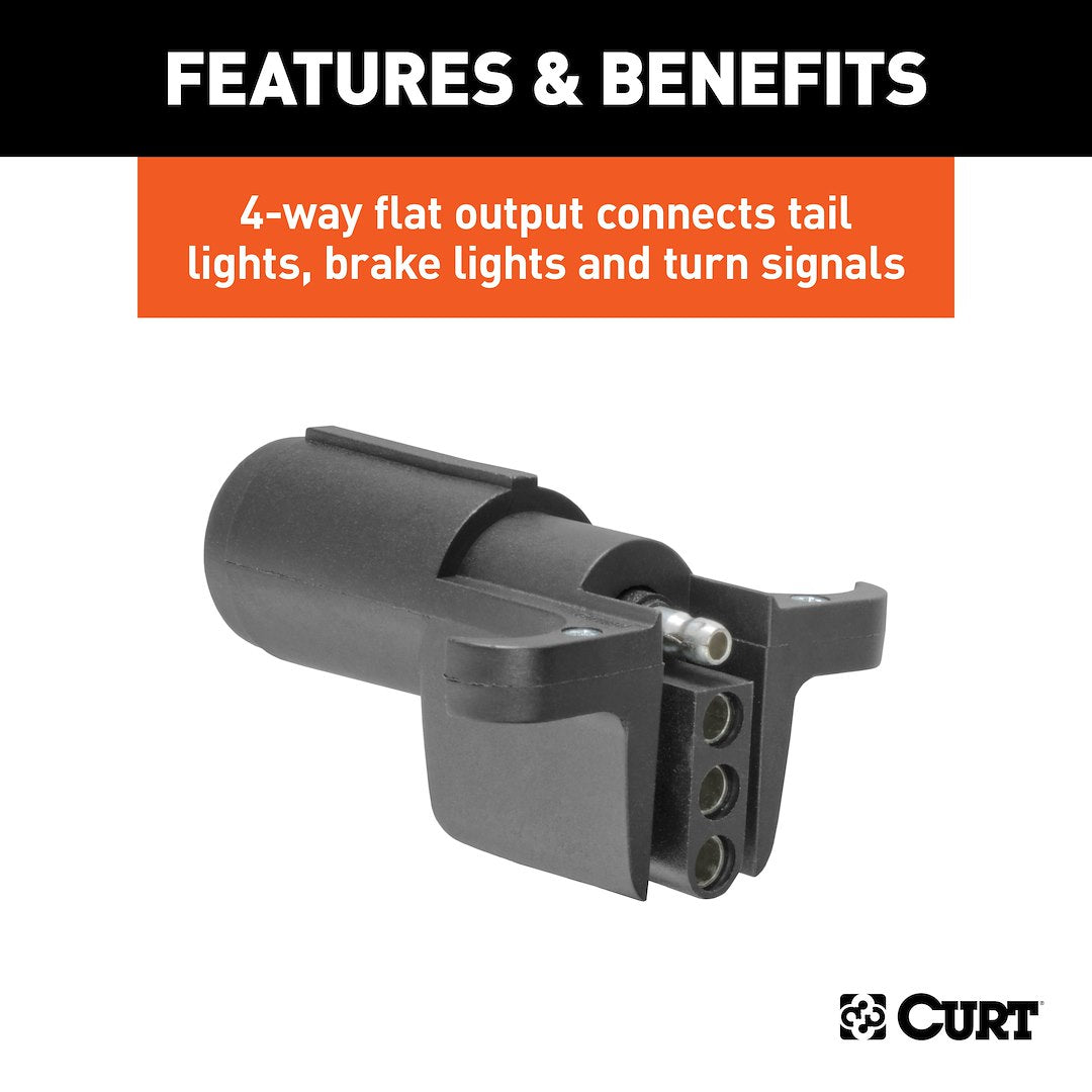 Curt 57621 Trailer Wiring Connector Adapter||57621_3008x1990_Fc.Jpg||89||c9357621||1776125