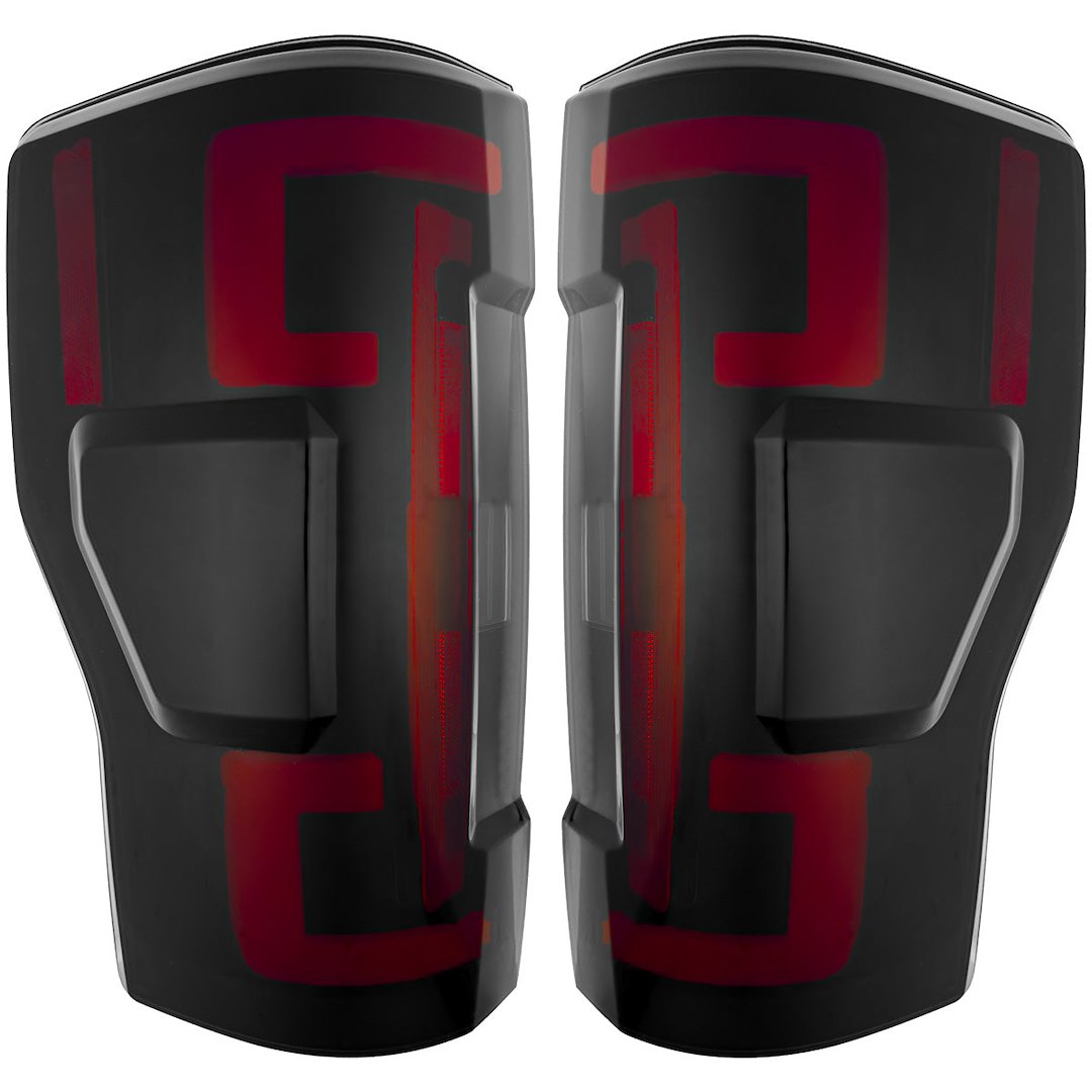 Product of Recon Accessories 264399BK Tail Light Assembly 